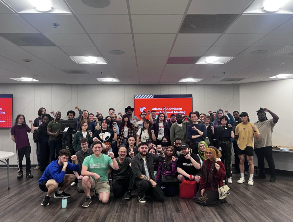 Around 60 attendees attended the Gwinnett Branch interest meeting